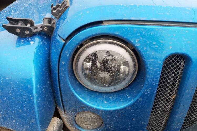 Used Jeep Wrangler 2015 3.0L Sahara Four-Door Edition Right Front Headlight