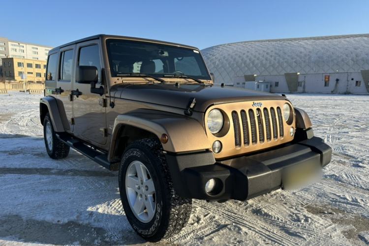 Used Jeep Wrangler 2015 2.8TD Sahara Four-Door Comfort Edition Exterior 10
