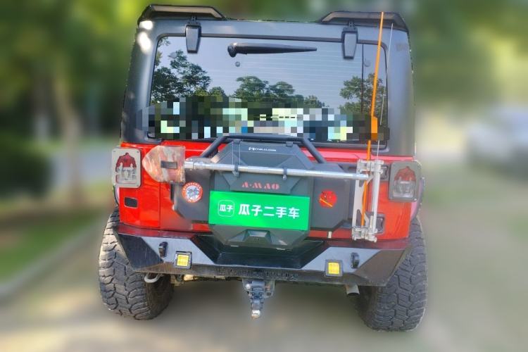 Used Jeep Wrangler 2015 2.8TD Sahara Four-Door Comfort Edition Rear