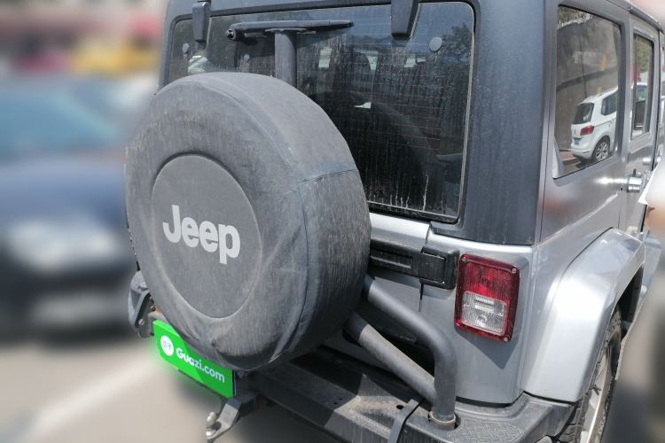 Used Jeep Wrangler 2015 2.8TD Sahara Four-Door Comfort Edition Rear