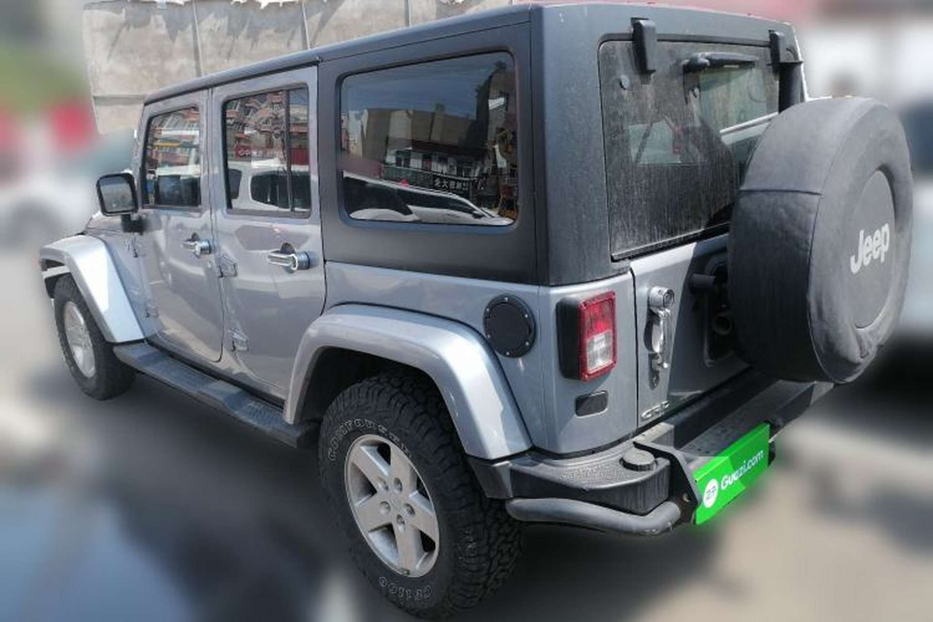 Used Jeep Wrangler 2015 2.8TD Sahara Four-Door Comfort Edition Rear Left 45 Deg