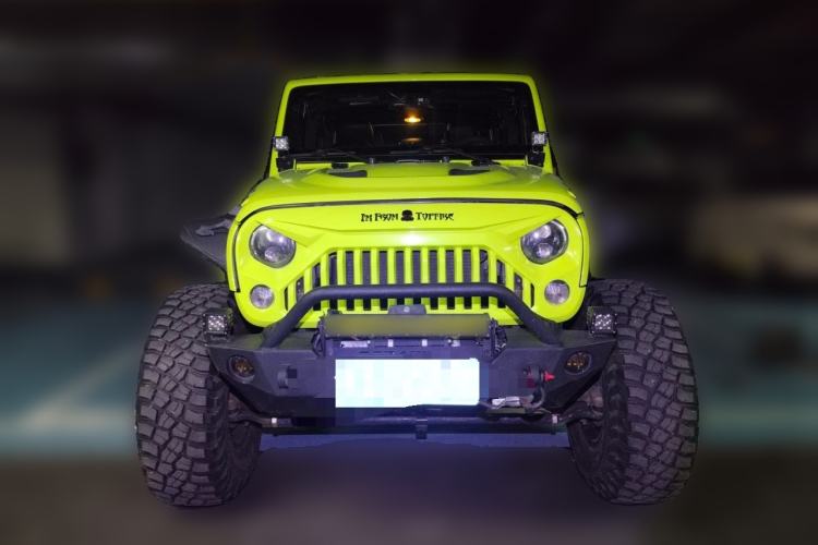 Used Jeep Wrangler 2015 3.0L Sahara Four-Door Comfort Edition Front