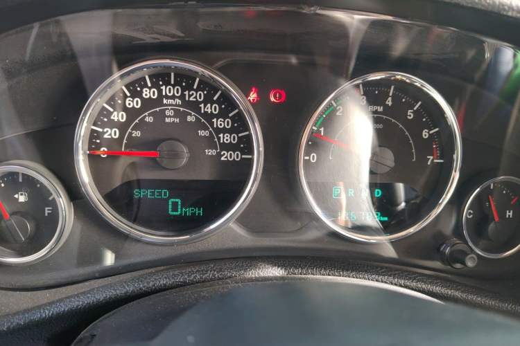 Used Jeep Wrangler 2015 3.0L Sahara Four-Door Edition Instrument Cluster