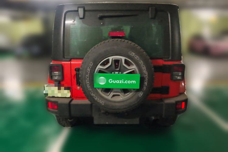 Used Jeep Wrangler 2015 3.0L Sahara Four-Door Comfort Edition Rear