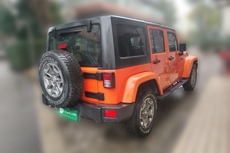 Used Jeep Wrangler 2015 3.0L Sahara Four-Door Edition Rear Right 45 Deg