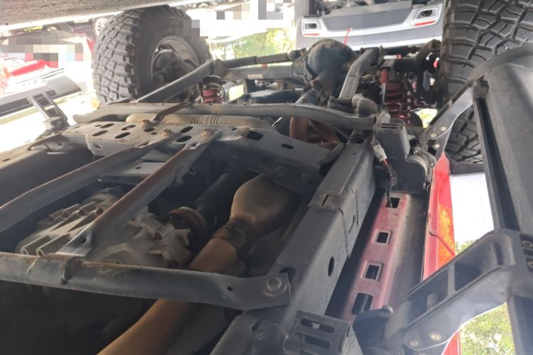Used Jeep Wrangler 2015 3.6L Rubicon Two-Door Comfort Edition Chassis Rear Left