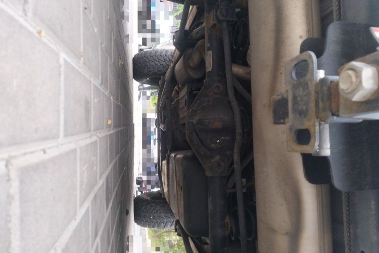 Used Jeep Wrangler 2015 3.6L Rubicon two-door model Chassis Rear