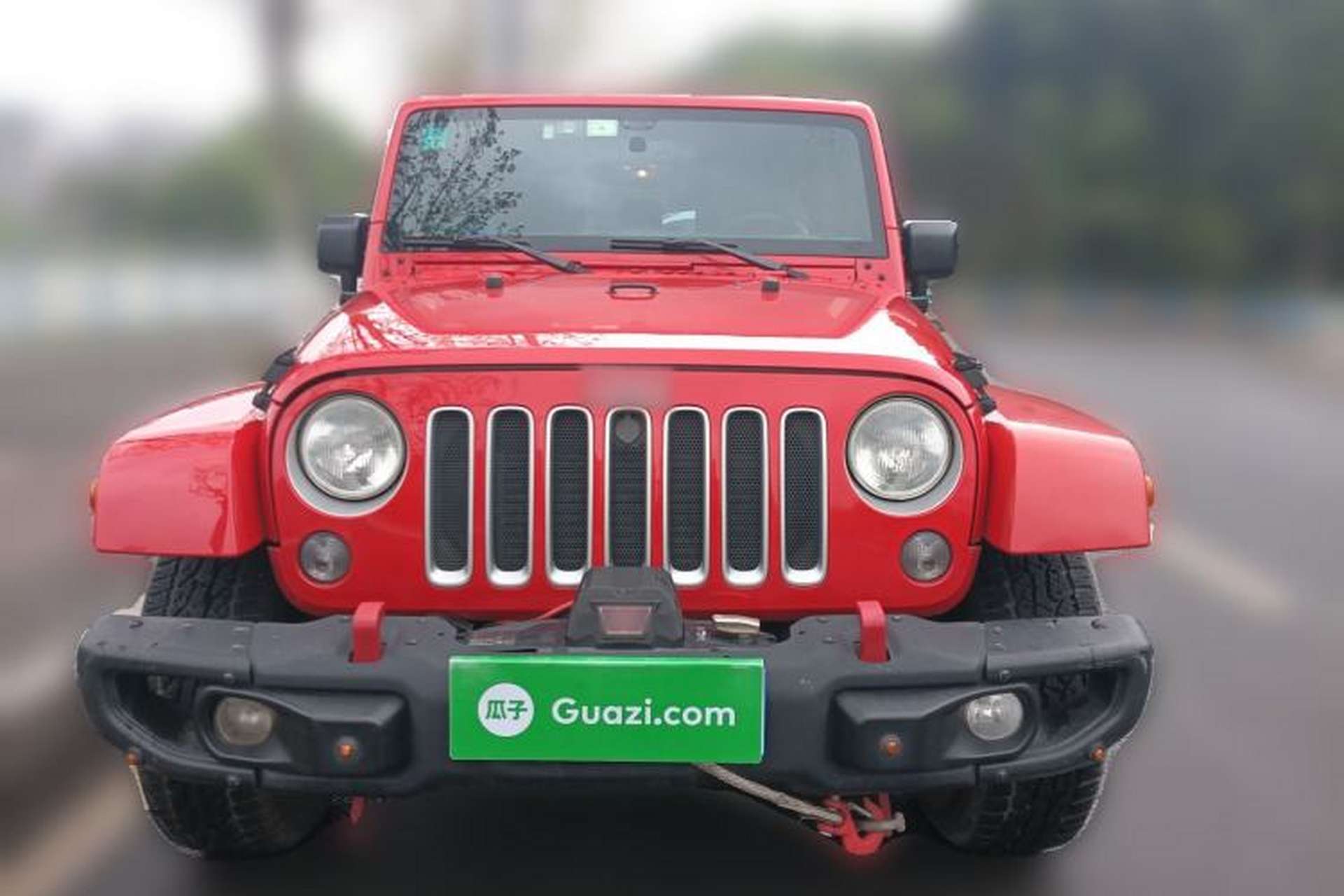 Used Jeep Wrangler 2015 2.8TD Sahara Four-Door Comfort Edition Front