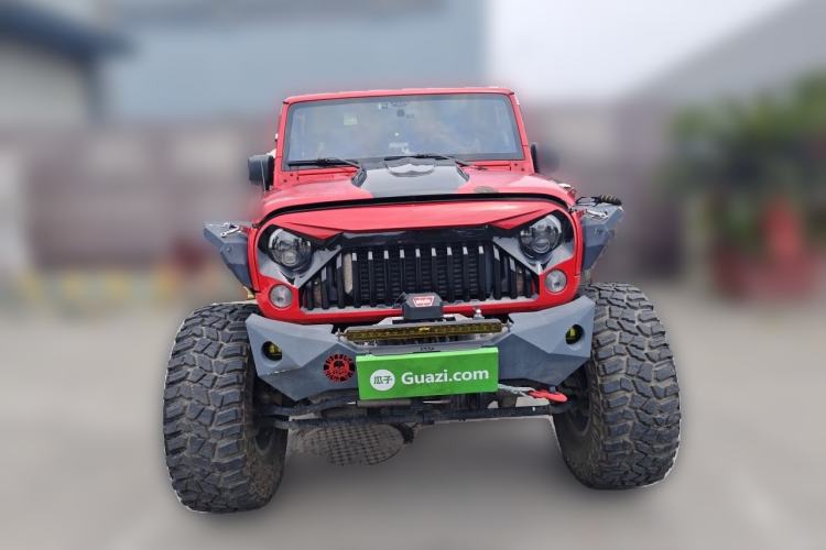 Used Jeep Wrangler 2015 2.8TD Sahara Four-Door Edition Front