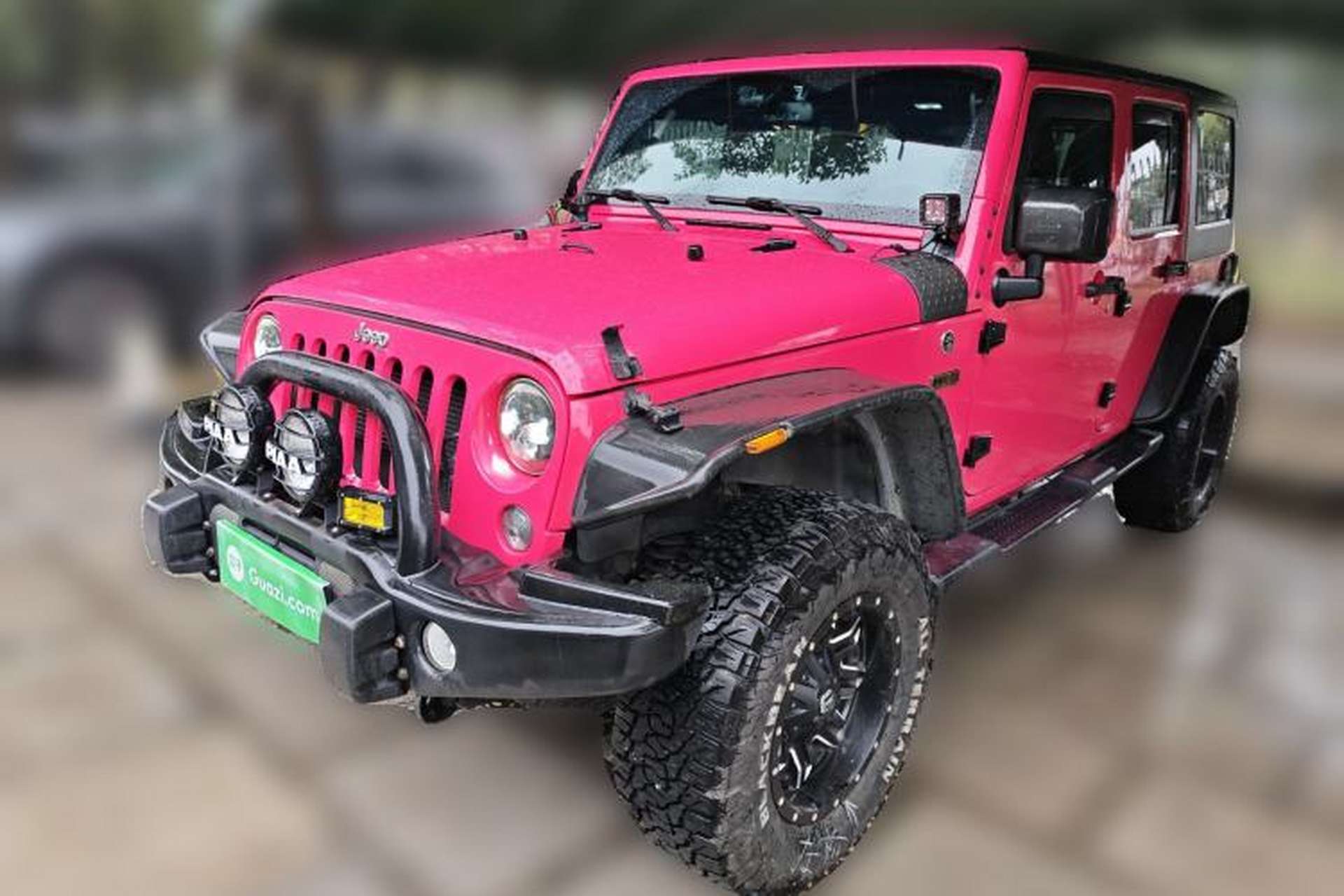 Used Jeep Wrangler 2015 3.0L Sahara Four-Door Comfort Edition Front Left 45 Deg