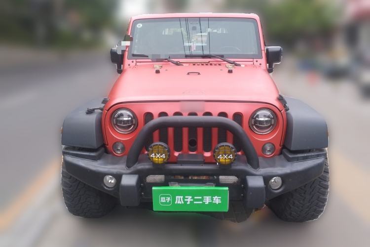 Used Jeep Wrangler 2015 3.6L Rubicon two-door model Front