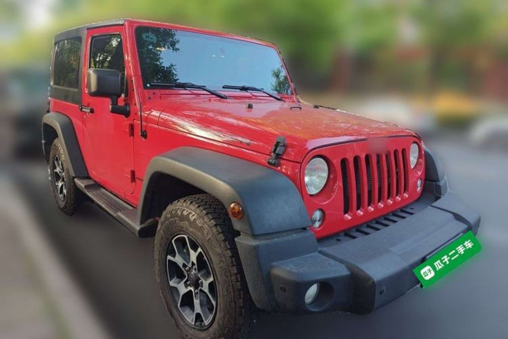 Used Jeep Wrangler 2015 3.6L Rubicon Two-Door Comfort Edition Front Right 45 Deg