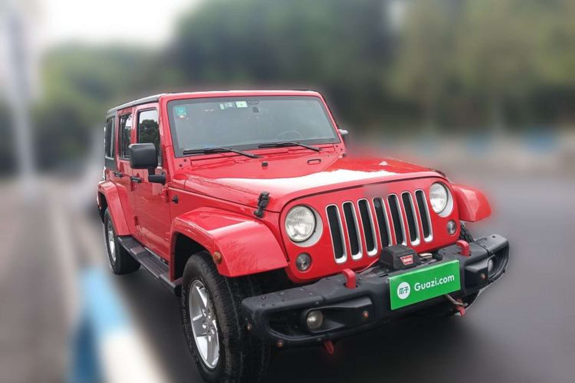 Used Jeep Wrangler 2015 2.8TD Sahara Four-Door Comfort Edition Front Right 45 Deg