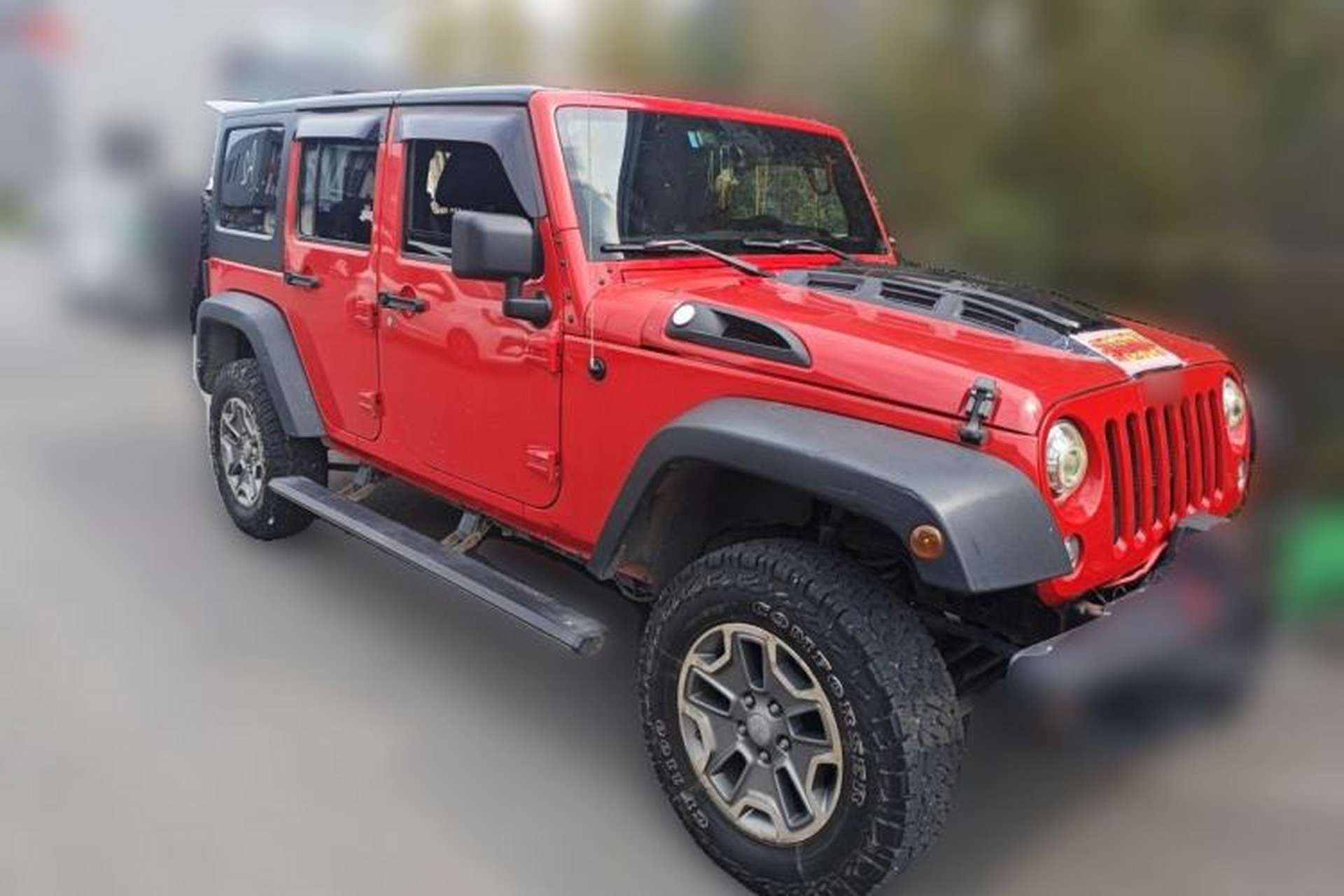 Used Jeep Wrangler 2015 3.6L Rubicon Four-Door Comfort Edition Front Right 45 Deg