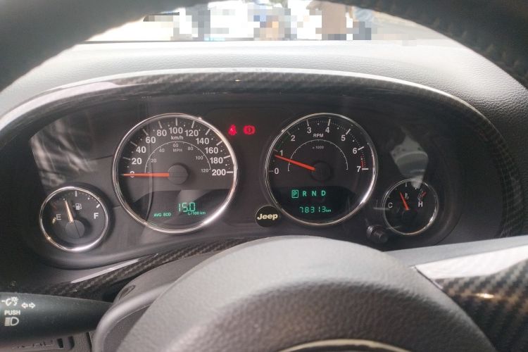 Used Jeep Wrangler 2015 3.6L Rubicon two-door model Instrument Cluster