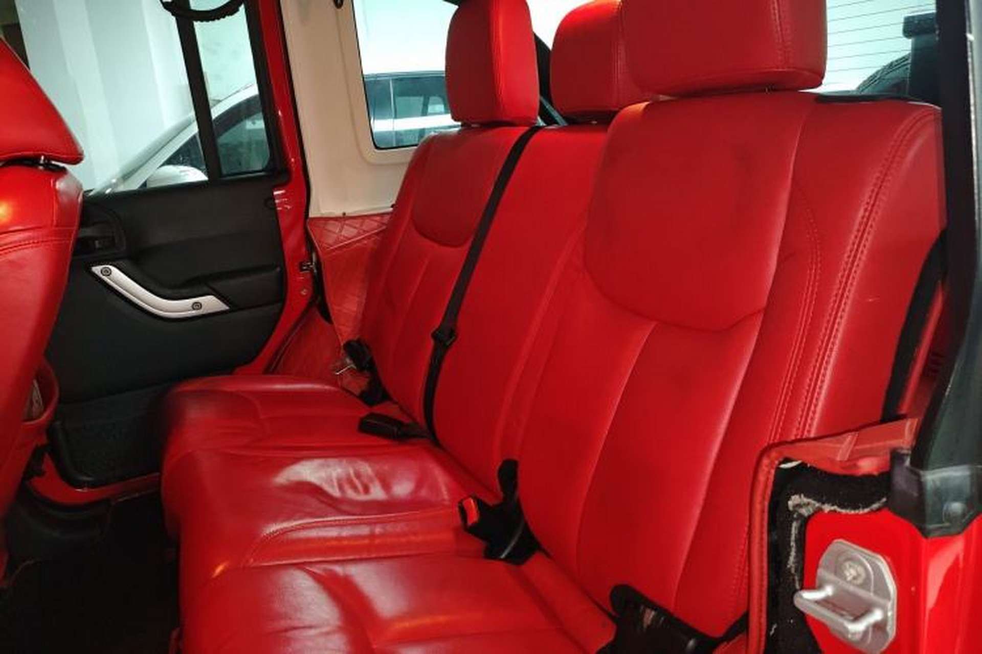 Used Jeep Wrangler 2015 2.8TD Sahara Four-Door Comfort Edition Left Rear Seat