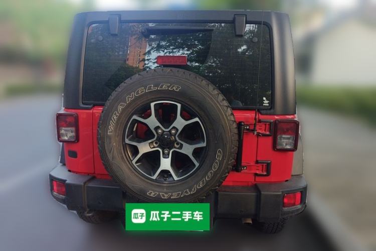 Used Jeep Wrangler 2015 3.6L Rubicon Two-Door Comfort Edition Rear
