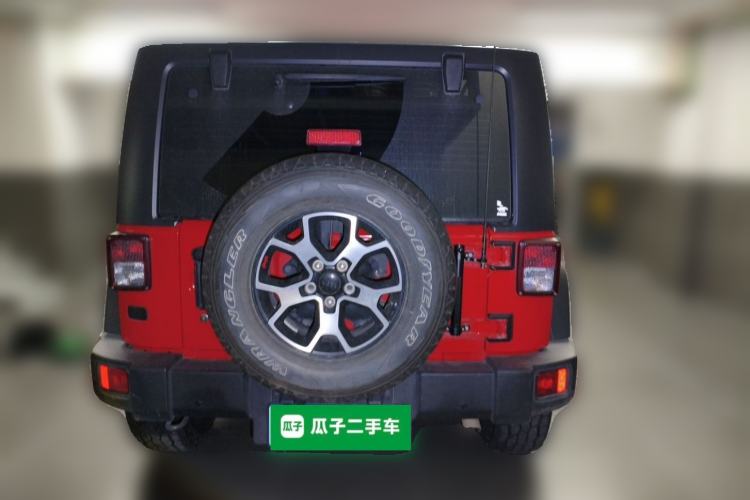 Used Jeep Wrangler 2015 3.6L Rubicon Two-Door Comfort Edition Rear