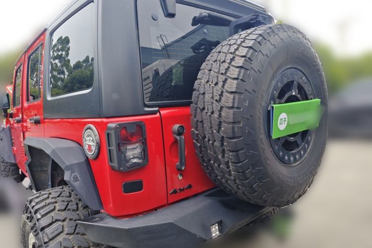 Used Jeep Wrangler 2015 2.8TD Sahara Four-Door Edition Rear