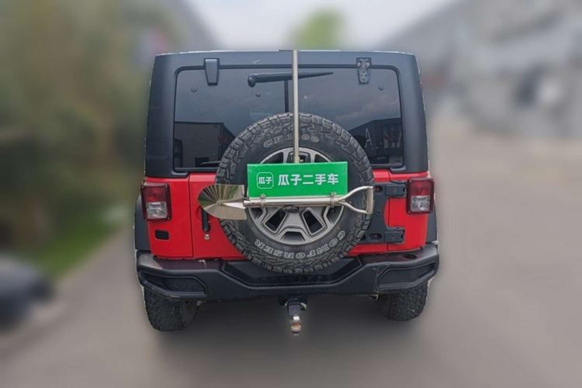 Used Jeep Wrangler 2015 3.6L Rubicon Four-Door Comfort Edition Rear