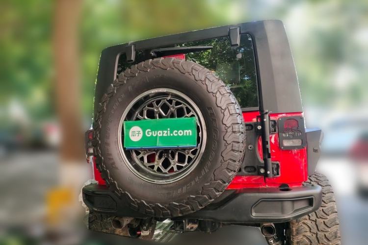Used Jeep Wrangler 2015 3.6L Rubicon Two-Door Comfort Edition Rear