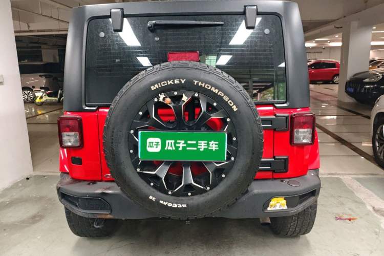 Used Jeep Wrangler 2015 2.8TD Sahara Four-Door Comfort Edition Rear