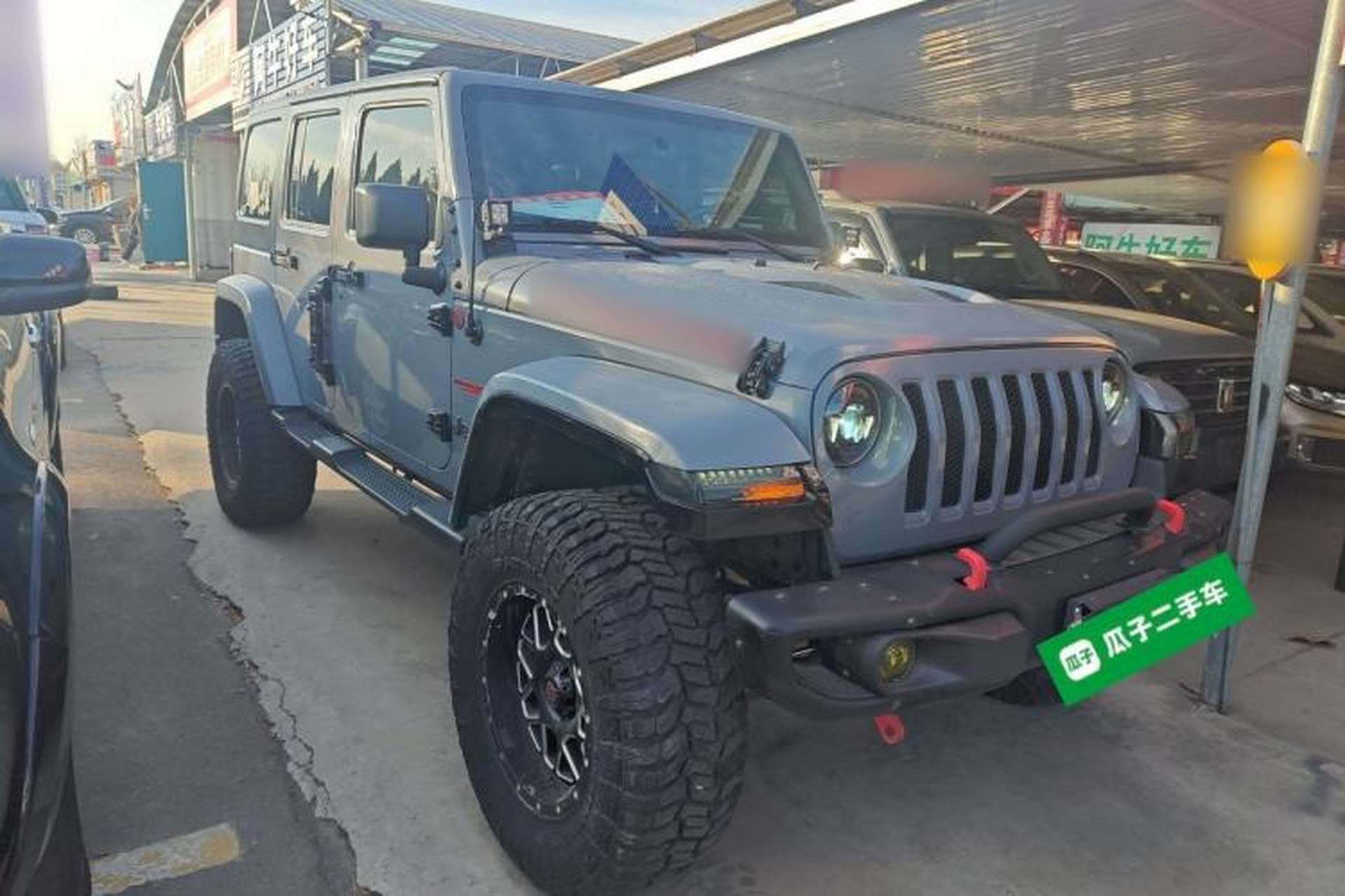 Used Jeep Wrangler 2015 2.8TD Sahara Four-Door Comfort Edition Front Right 45 Deg