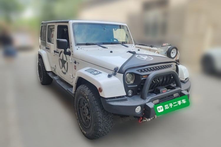 Used Jeep Wrangler 2015 3.0L Sahara Four-Door Edition Front Right 45 Deg
