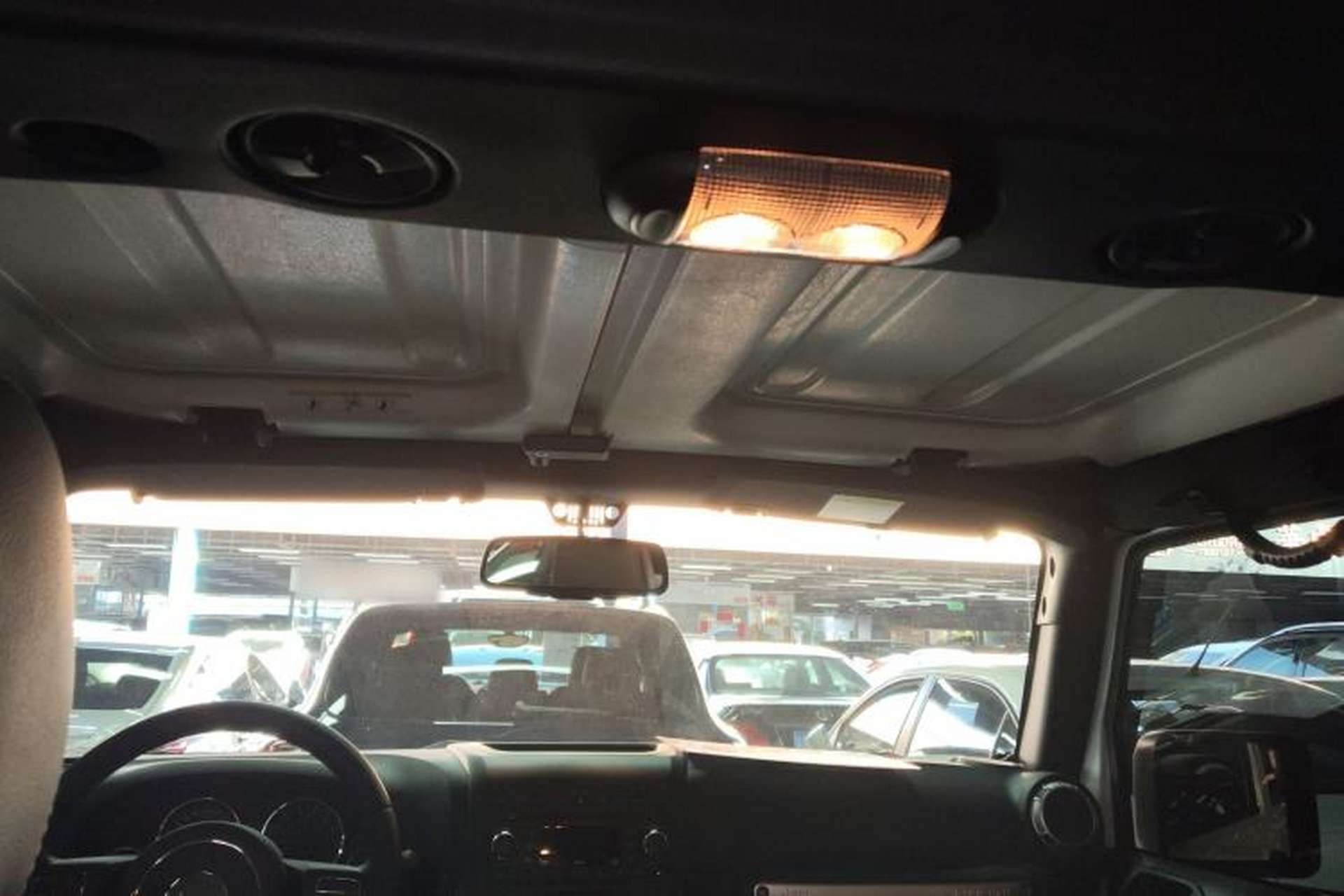 Used Jeep Wrangler 2015 3.0L Sahara Four-Door Comfort Edition Headliner