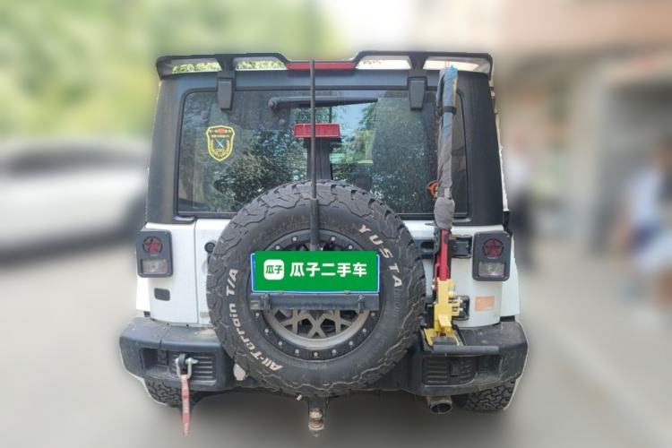 Used Jeep Wrangler 2015 3.0L Sahara Four-Door Edition Rear