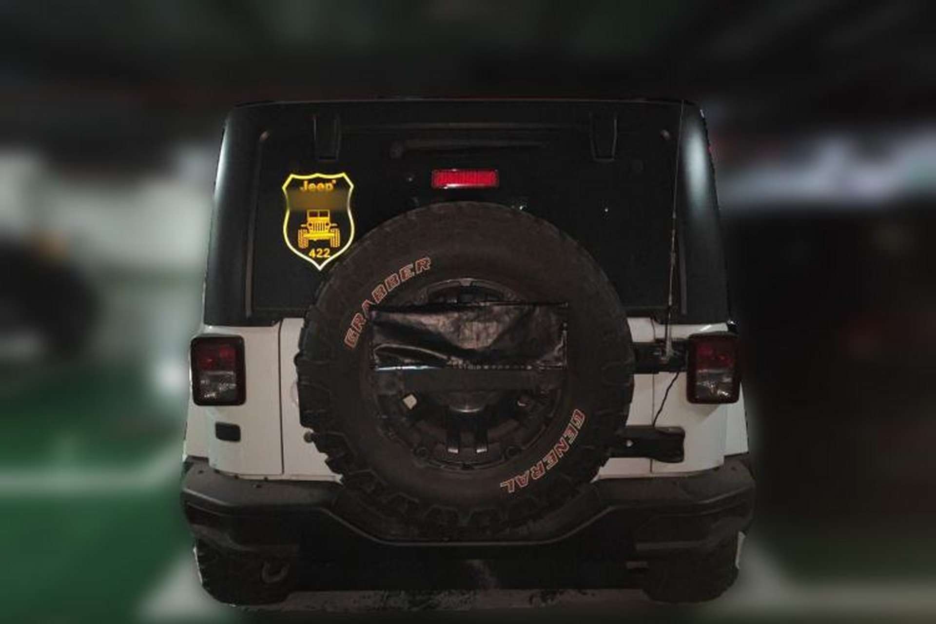 Used Jeep Wrangler 2015 3.0L Sahara Four-Door Comfort Edition Rear