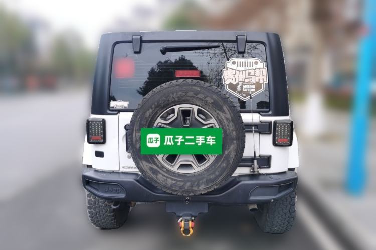 Used Jeep Wrangler 2015 2.8TD Sahara Four-Door Comfort Edition Rear