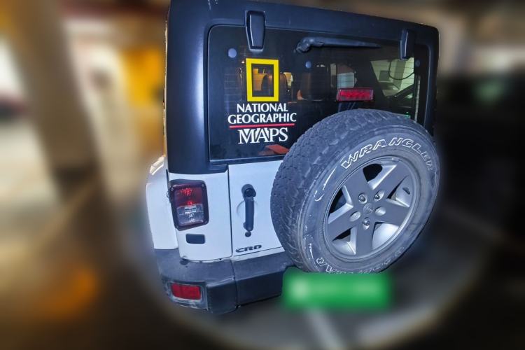 Used Jeep Wrangler 2015 2.8TD Sahara Four-Door Comfort Edition Rear
