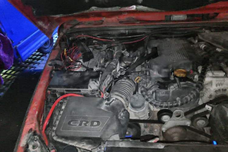 Used Jeep Wrangler 2015 2.8TD Sahara Four-Door Comfort Edition Engine Bay Right
