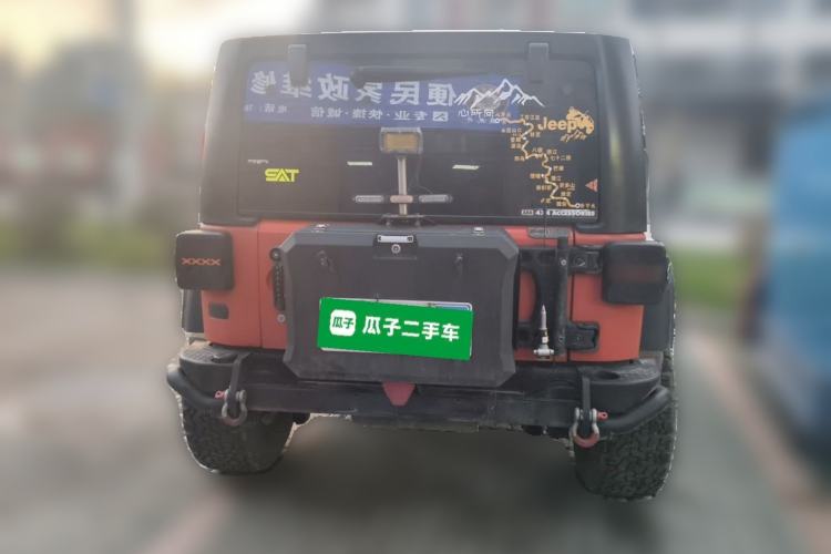 Used Jeep Wrangler 2015 2.8TD Sahara Four-Door Comfort Edition Rear