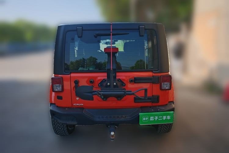Used Jeep Wrangler 2015 2.8TD Sahara Four-Door Edition Rear
