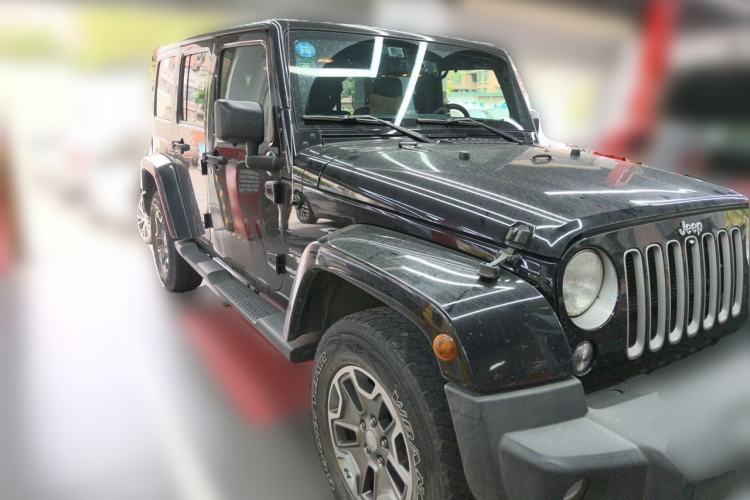 Used Jeep Wrangler 2016 3.0L Sahara 75th Anniversary Edition Front Right 45 Deg