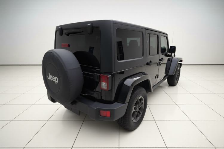 Used Jeep Wrangler 2016 3.0L Sahara 75th Anniversary Edition Rear Right 45 Deg