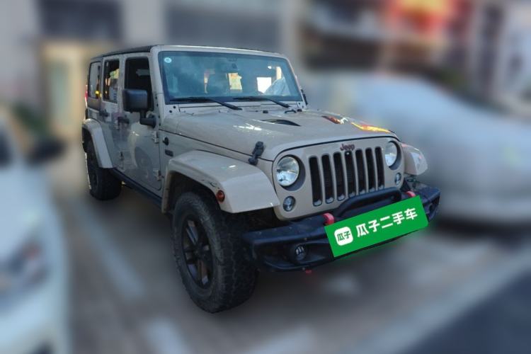 Used Jeep Wrangler 2016 3.0L Sahara 75th Anniversary Edition Front Right 45 Deg