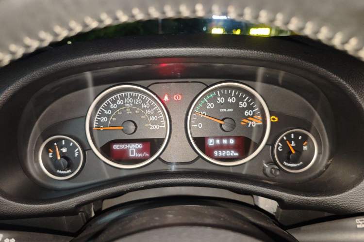 Used Jeep Wrangler 2016 3.0L Sahara 75th Anniversary Edition Instrument Cluster