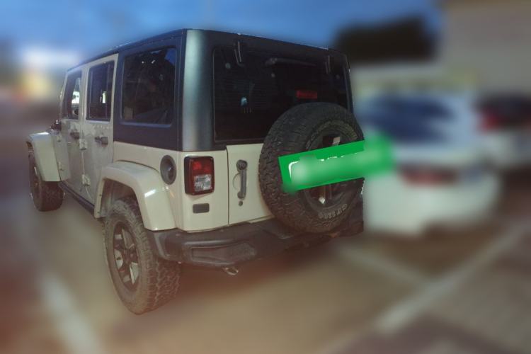 Used Jeep Wrangler 2016 3.0L Sahara 75th Anniversary Edition Rear Left 45 Deg