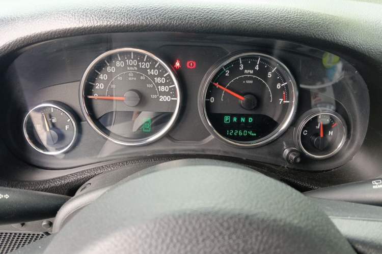 Used Jeep Wrangler 2016 3.0L Sahara 75th Anniversary Edition Instrument Cluster