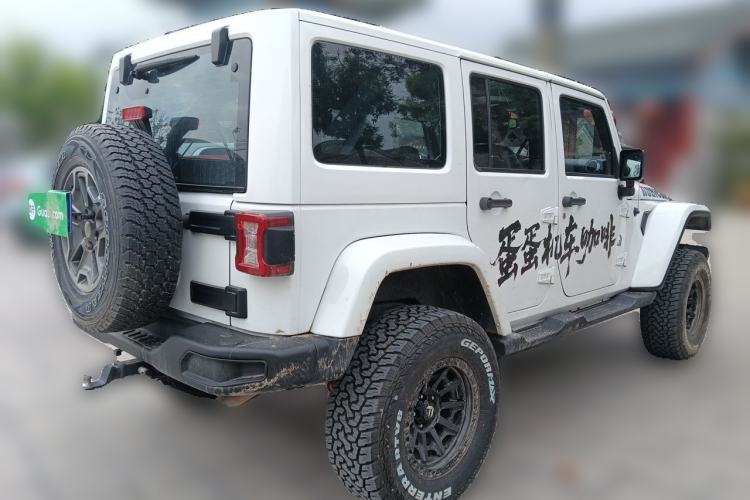 Used Jeep Wrangler 2016 3.0L Sahara 75th Anniversary Edition Rear Right 45 Deg
