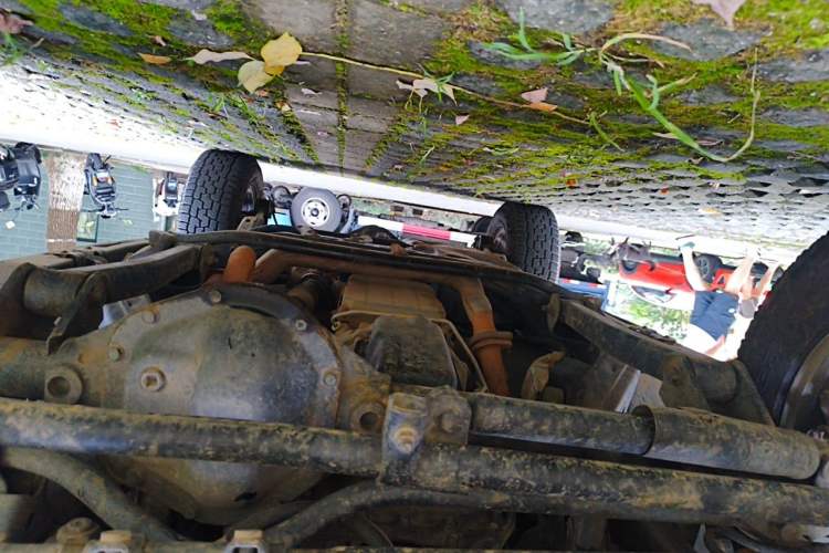 Used Jeep Wrangler 2017 3.6L Rubicon Two-Door Comfort Edition Chassis Front