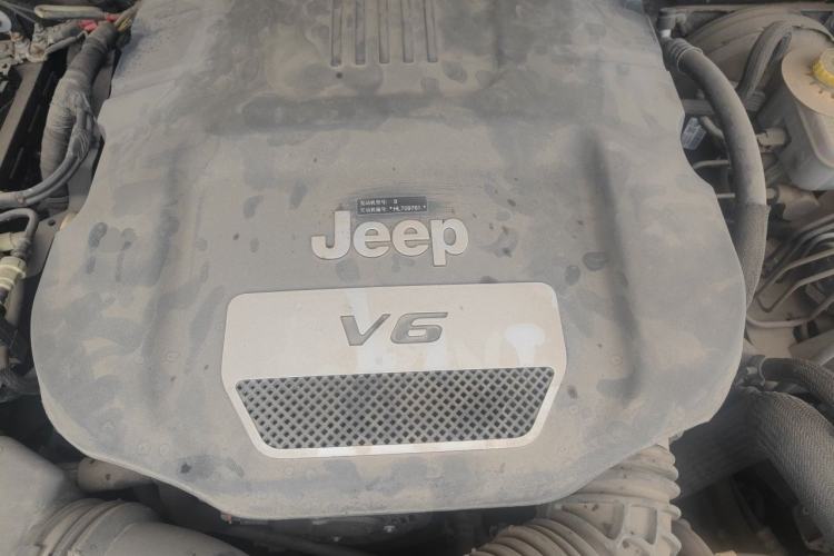 Used Jeep Wrangler 2017 3.0L Sahara Four-Door Comfort Edition Engine Bay