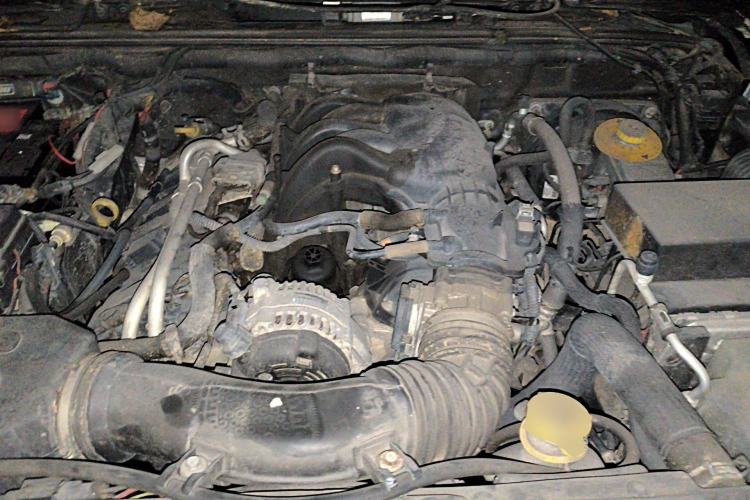 Used Jeep Wrangler 2017 3.0L Sahara Four-Door Comfort Edition Engine Bay