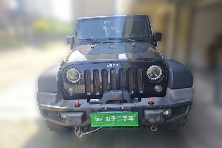 Used Jeep Wrangler 2017 3.6L Rubicon Four-Door Comfort Edition Front