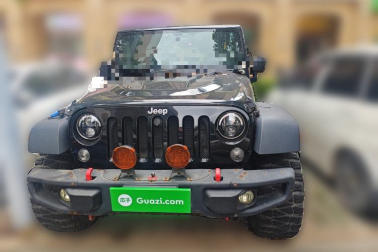 Used Jeep Wrangler 2017 3.6L Rubicon Four-Door Comfort Edition Front