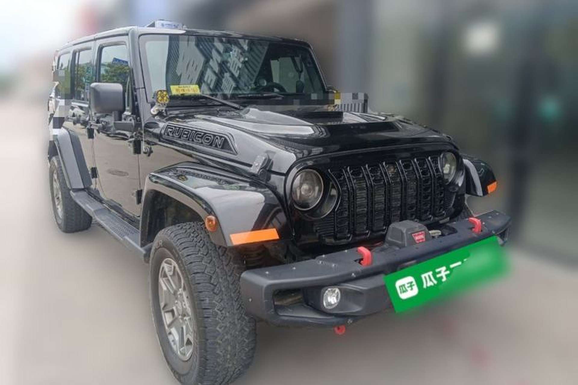 Used Jeep Wrangler 2017 3.0L Sahara Four-Door Comfort Edition Front Right 45 Deg