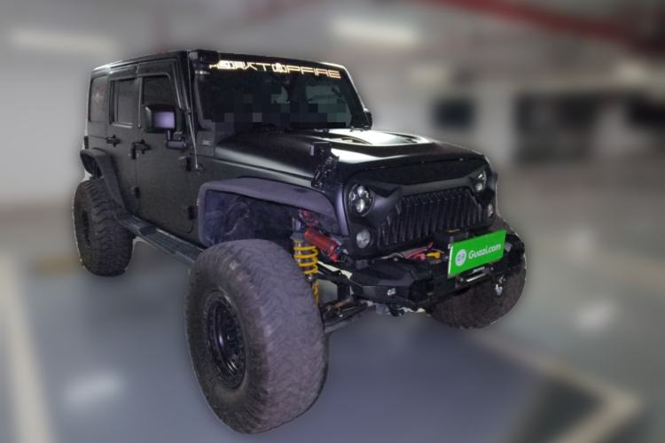 Used Jeep Wrangler 2017 3.0L Sahara Four-Door Comfort Edition Front Right 45 Deg